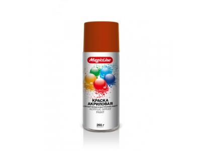 Краска оранжево-красная (265г) RAL 2002, 180 MagicLine