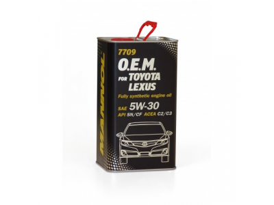 MANNOL 7709 O.E.M. 5W-30 for Toyota Lexus 4L metal от MANNOL MANNOL 7709 O.E.M. 5W-30 for Toyota Lexus 4L metal