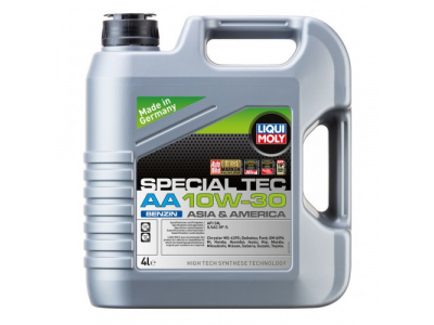 НС-синтетическое моторное масло Special Tec AA Benzin 10W-30 от LIQUI MOLY НС-синтетическое моторное масло Special Tec AA Benzin 10W-30