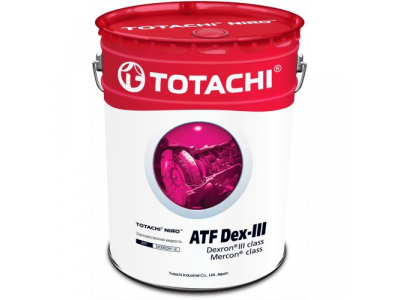 Жидкость для АКПП TOTACHI NIRO ATF DEXRON III гидрокрекинг 19л от TOTACHI Жидкость для АКПП TOTACHI NIRO ATF DEXRON III гидрокрекинг 19л