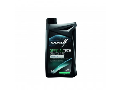 Трансмиссионное масло WOLF OFFICIALTECH 75W90 G50 1L