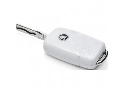 Чехол для ключа Skoda Key cover – Flower