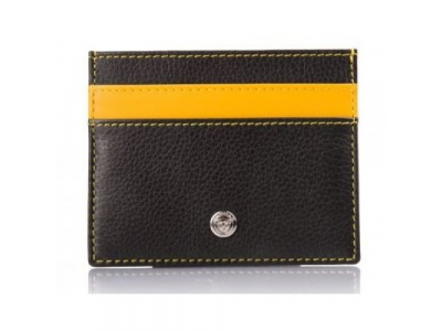Кожаный футляр для кредитных карт Jaguar Ultimate Card Case, Black
